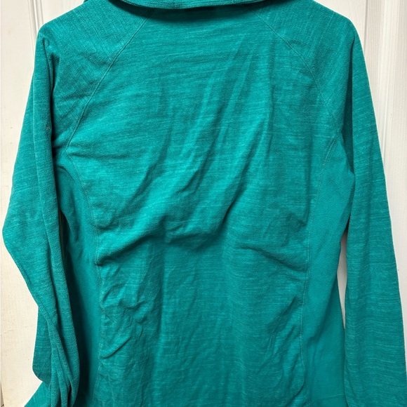 Columbia Turquoise Women's Quarter-Zip Sweatshirt - Picture 3 of 3